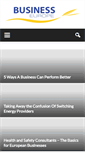 Mobile Screenshot of businesseurope.org